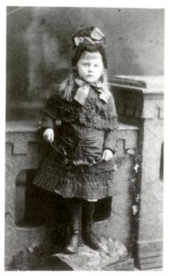Madeleine Du Val aged 3