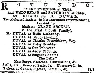<i>Freeman’s Journal & Daily Commercial Advertiser</i>  Dublin  9 February 1869