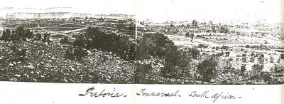 View of Pretoria in 1880