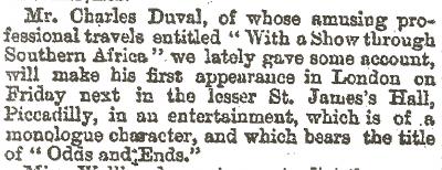 Daily News 7 May 1883