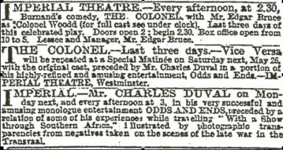 <i>The Times </i>23 May 1883