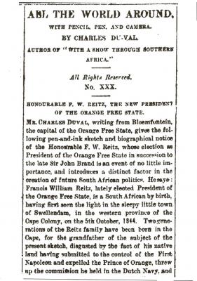 <i>The Belfast News-Letter</i> 1 January 1889