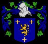 Arms of one Wall (Du Val) Family