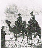 In Egypt (centre) 10 April 1915